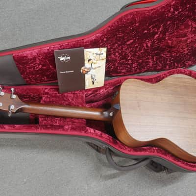 Taylor GTe Blacktop 2022 - Blacktop Walnut back DEMO image 11