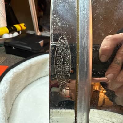 Ludwig Orchestra model snare drum 1918 - Nickel over brass image 9