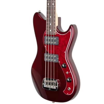 G&L Fallout USA Custom Shop Bass - 30" scale 2-PU - Ruby Red Finish - 8.9 pounds - CS2207007 image 8