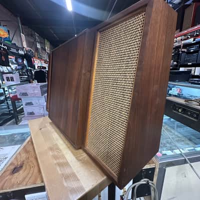 Mid-Century Telectro SS500W Reel-to-Reel Tape Recorder with Walnut Case (Repair/Parts) image 7