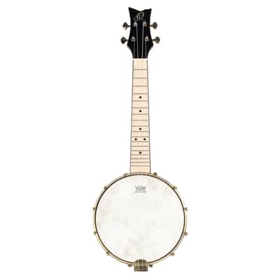 Ortega OUBJE90-MA-L Banjolele Series Maple Body & Neck 4-String Concert Banjolele w/Gig Bag & Pickup For Left Hand Player image 7