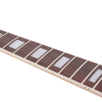 Guitar Neck 22fret 25.5inch Rosewood Fretboard Block Inlay image 3