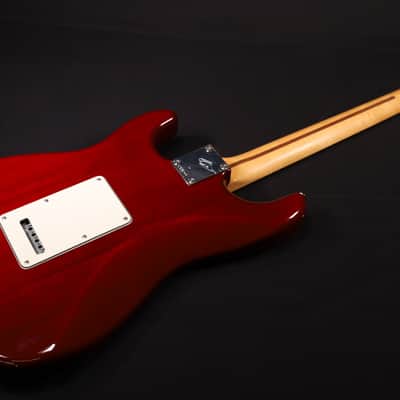 MINT Fender Player II Stratocaster HSS Rosewood Fingerboard Transparent Cherry Burst 254 image 6