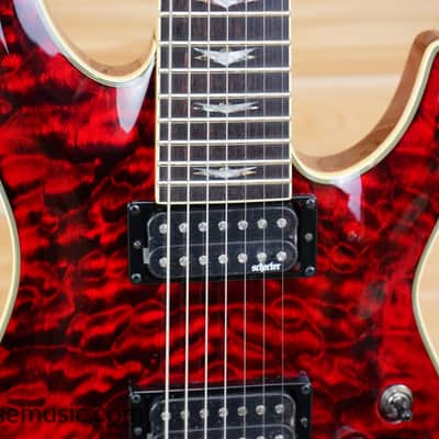 Schecter Omen Extreme-7 - Black Cherry image 4
