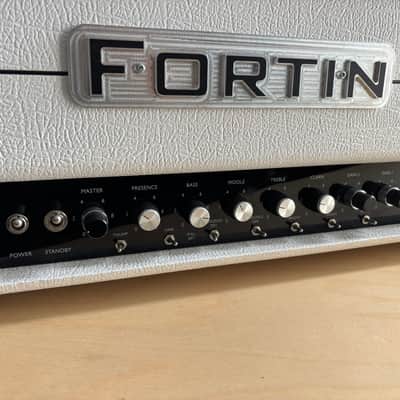 Fortin Cali 50 Watt #11/50 Guitar Amp Head - White image 2