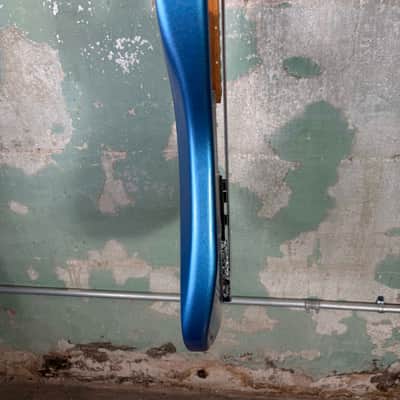 Sadowsky MetroExpress 21-Fret Vintage M Bass Roasted Maple Fingerboard 4-String - Solid Ocean Blue Metallic High Polish image 11