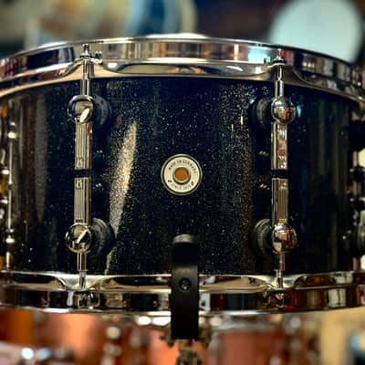Sonor SQ2 13x7  Medium Beech Snare Drum - Black Sparkle Lacquer image 3