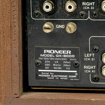 Pioneer QX-8000 Quadraphonic Receiver (1971–72) – 4-Channel Hi-Fi Classic image 10