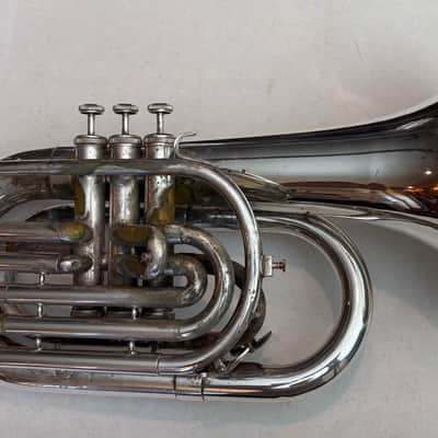 Blessing BM311S Silver-Plated Marching Baritone – Good Condition, Original Case image 7