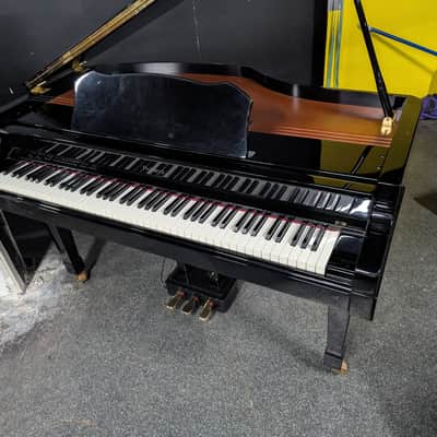 Roland HP7700 Baby Grand Digital Piano - Polish Ebony image 2