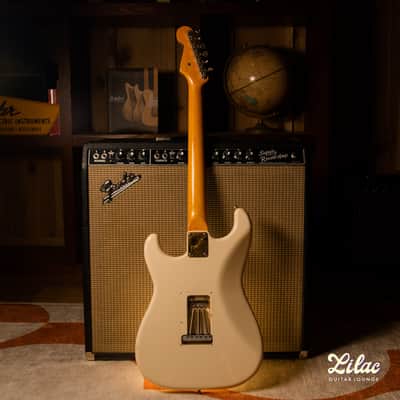 1983 Fender Japan Stratocaster ST-62-65 - Olympic White image 6