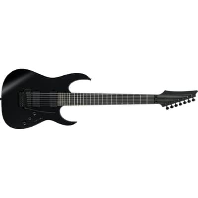 Ibanez RGRB720 RG Iron Label 7-String Guitar w/ Dimarzio Pickups - Black image 3