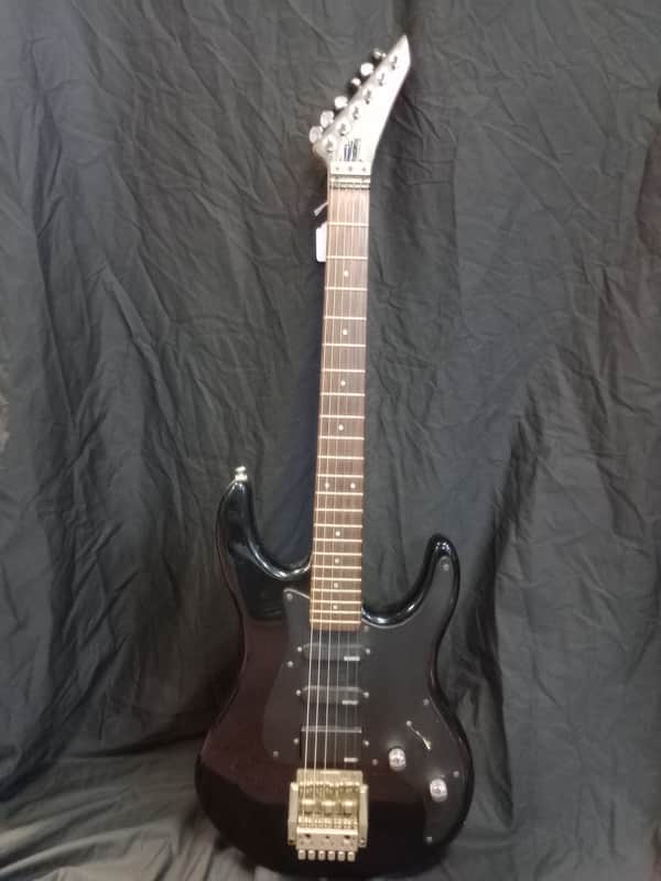 Washburn G-2V HSS Black 1980's Vintage *** FREE SHIPPING *** image 1