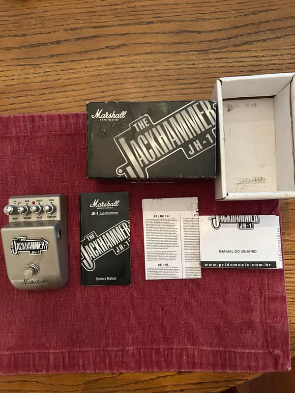 Marshall JH-1 Jackhammer Distortion Pedal 2010s - Silver image 1