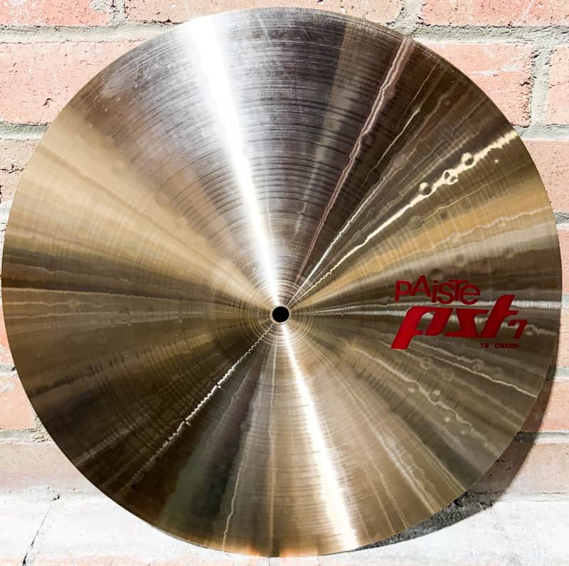 Paiste 18" PST 7 Crash Cymbal 2012 - Present - Traditional image 1