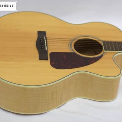 Fender CJ-290SCE Jumbo Natural image 2