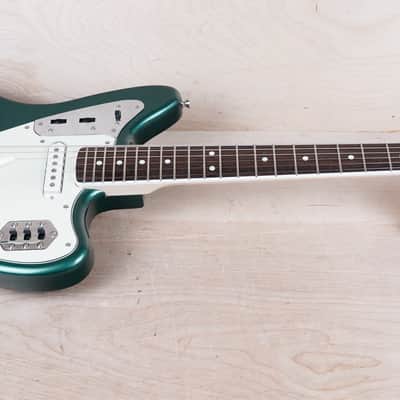 Fender FSR Traditional II '60s Jaguar MIJ 2025 Sherwood Green Metallic Japan w/ Bag image 3