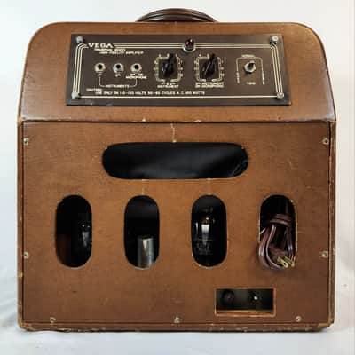 Vega “Triumphal Model” High Fidelity Amplifier, 1946, 6L6 Tube Combo, Birdseye Maple Cabinet image 5
