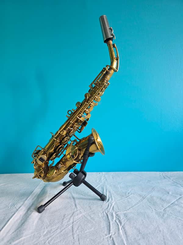 Buescher Curved Soprano Low Pitch 1920s - Lacquer image 1