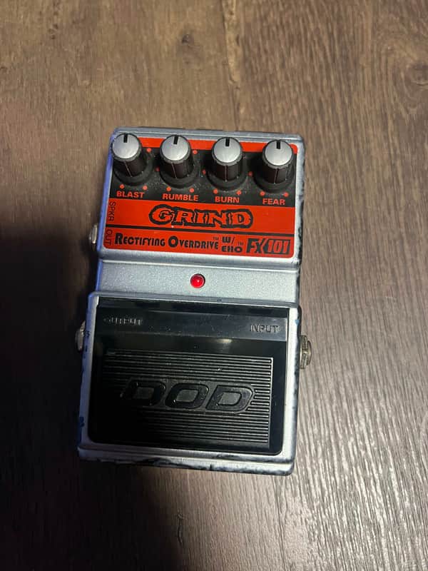 RARE DOD FX101 Grind Rectifying Overdrive 1996 - 1998 - Grey image 1