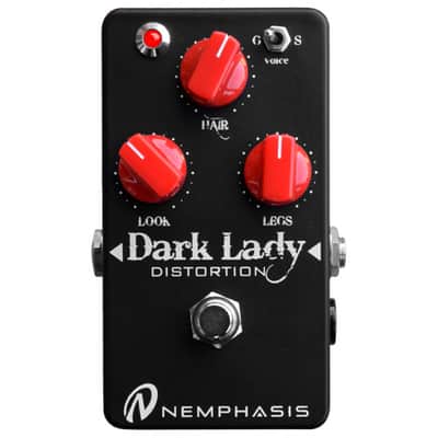 Nemphasis Dark Lady 'Red Knobs' Distortion/Fuzz Pedal AU01DR image 4