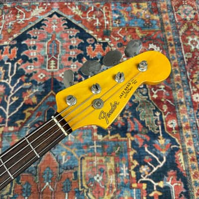 Fender '62 Reissue Jazz Bass JB-62 Vintage Series Olympic White - 2005 CIJ image 3