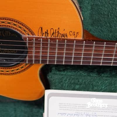 Signed by Chet! 1982 Gibson Chet Atkins CE (all original, complete collector's set!) image 4