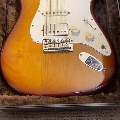 Fender Highway One Stratocaster Gilmour Switch HSS with Lollar Pickups Callaham Big Brass Tremolo Nitro-Cellulose 2003 image 9