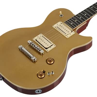 Godin Summit Classic Convertible - Gold Top image 3