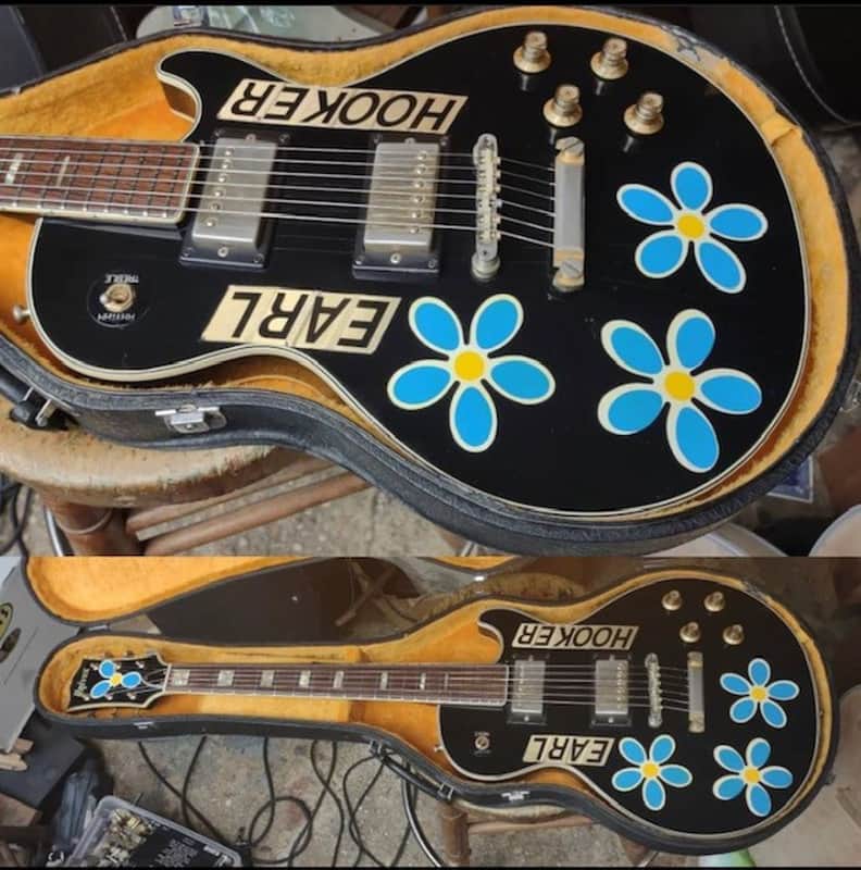 1968 Earl Hooker's Univox Rhythm and Blues Les Paul | Reverb