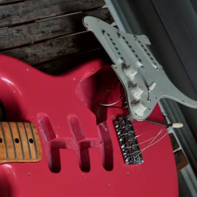 Fender Stratocaster Fullerton 1973 - 1974 Fiesta Red image 11