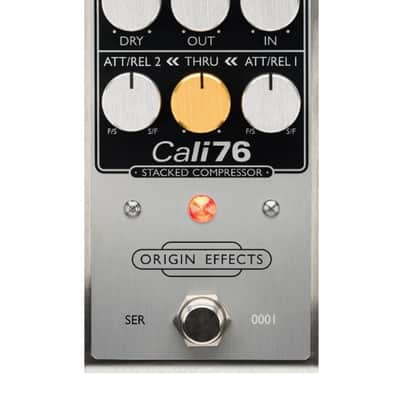Origin Effects Cali76 Stacked Compressor 2025 - Silver image 1