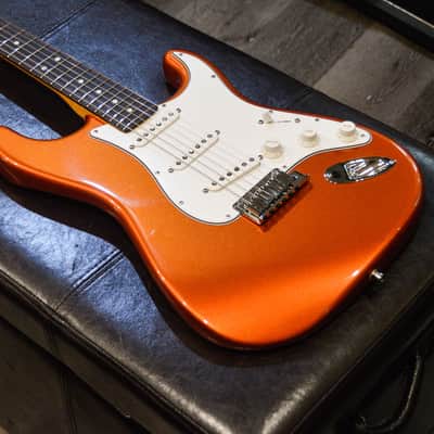 Fender Custom Shop Custom Deluxe Strat NOS - Fire Mist Orange image 7