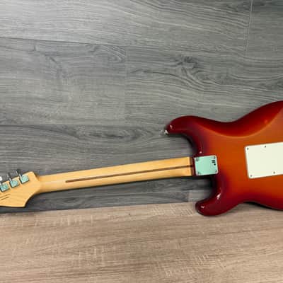 Fender Standard Stratocaster HSS Plus Top w/ Floyd Rose Cherry Guitar #2954 image 11