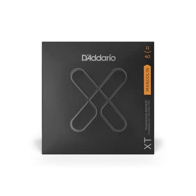 D'Addario XT 11-40 Medium Coated Phosphor Bronze Mandolin Strings - XTM1140 image 4