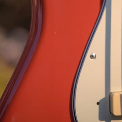 Fender Jazz Bass Tomomi MIJ 2022 - Clear Fiesta Red image 11