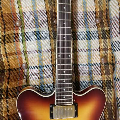 2008 Hofner Verythin Standard-CT Semi-Hollow Body Electric Guitar image 3