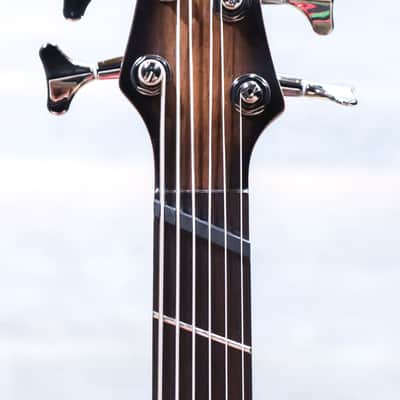Ibanez SRC6MS Workshop Black Stained Burst Low Gloss 6-String Electric Bass image 8