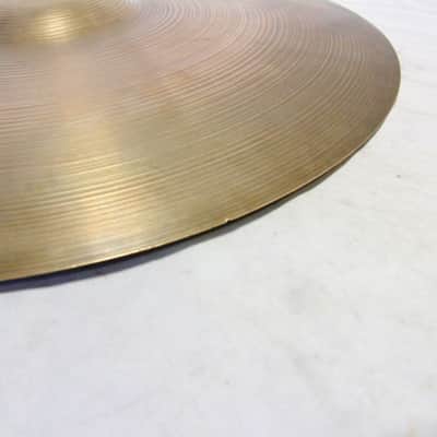 ZILDJIAN Late '50s A Small Stamp 20 Inches 2050g Old A Zildjian Ride Cymbal (07/08) image 2