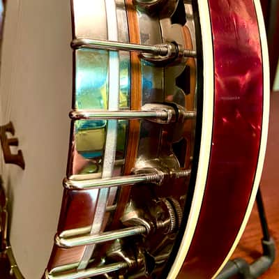 Vega VegaPhone Custom Professional #3 Original Five String Banjo  Circa 1926 Mahogany image 6