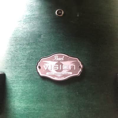 Pearl  Vision SST 22” Bass Drum matte/brushed/green? image 5