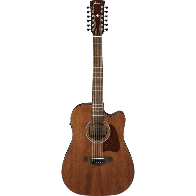 Ibanez AW5412CEOPN Artwood Okoume Open Pore Dreadnought image 1
