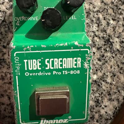 Ibanez TS-808 Tube Screamer Overdrive Pro 1980 - Green RC-4558P Malaysia Chip image 2