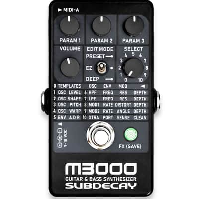 Subdecay M3000 Guitar and Bass Synthesizer image 1