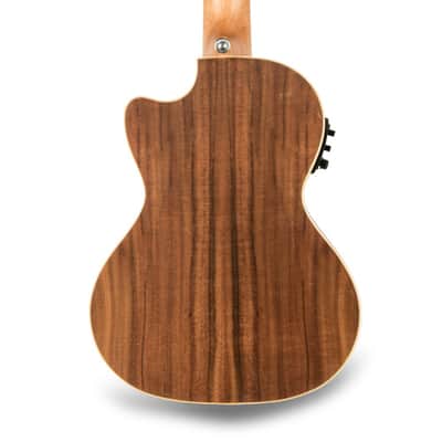 Lanikai Solid Top Acacia 6-String Uke Acoustic/Electric Tenor Ukulele FREE GigBag FREE US Shipping! image 3
