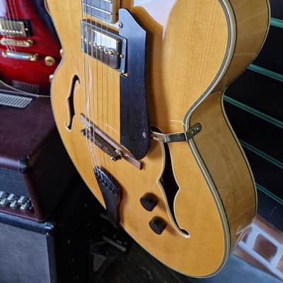 Epiphone Emperor Regent Gloss Natural 2008 Hollow Body Electric Guitar image 5