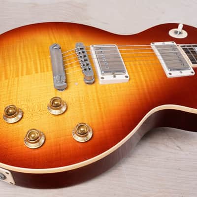 Gibson Les Paul Standard Premium Plus 2003 Heritage Cherry Sunburst Burstbucker Pro PAF Pickups w/ OHSC image 3