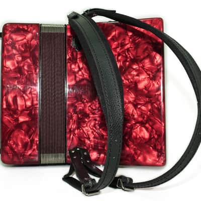 Weltmeister Stella 32 Bass Lightweight Piano Accordion for Beginners Children Kids, made in Germany Small Accordian with New Straps, 2736 image 10
