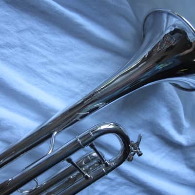 Bach Stradivarius 37 Silver Trumpet 1970s - Excellent Condition image 7