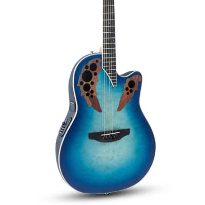 Ovation E – akustická kytara Celebrity Elite Plus Super Shallow Regal to Natural image 1